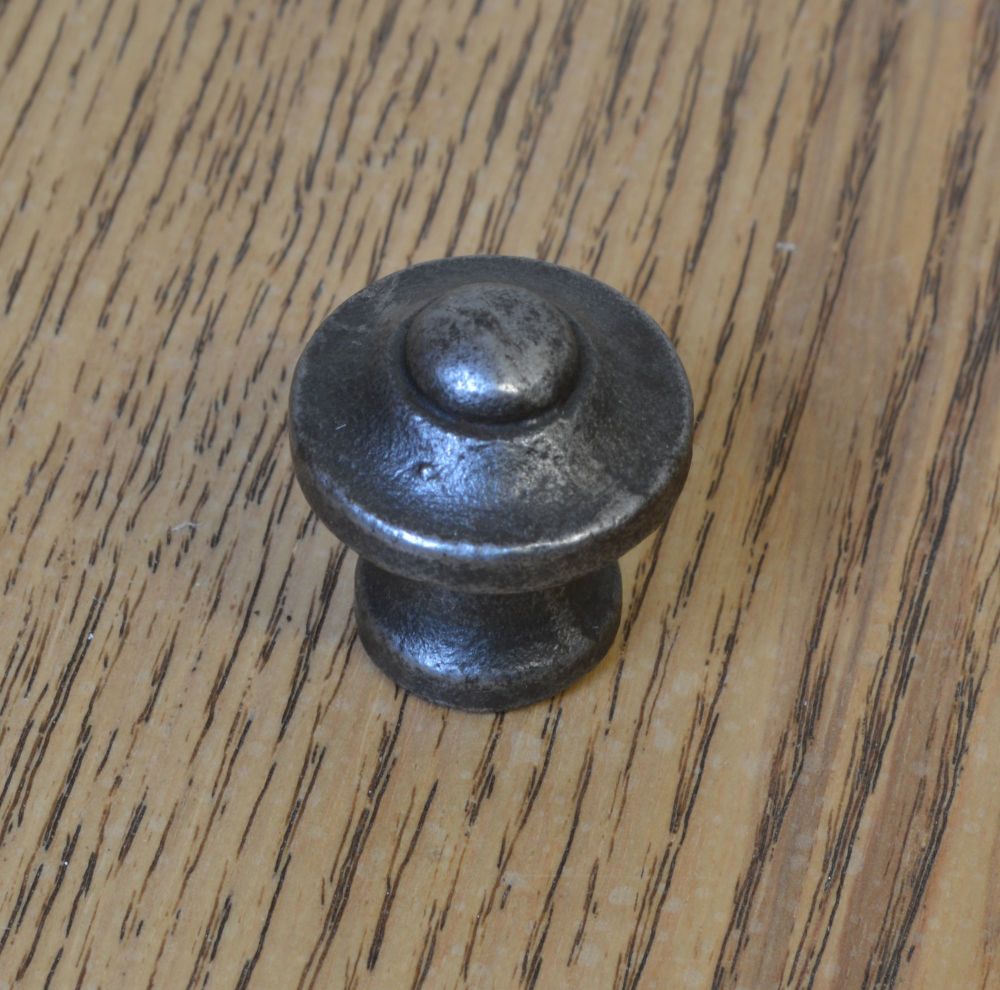 Cast Iron Domed Knob - 25mm Diameter