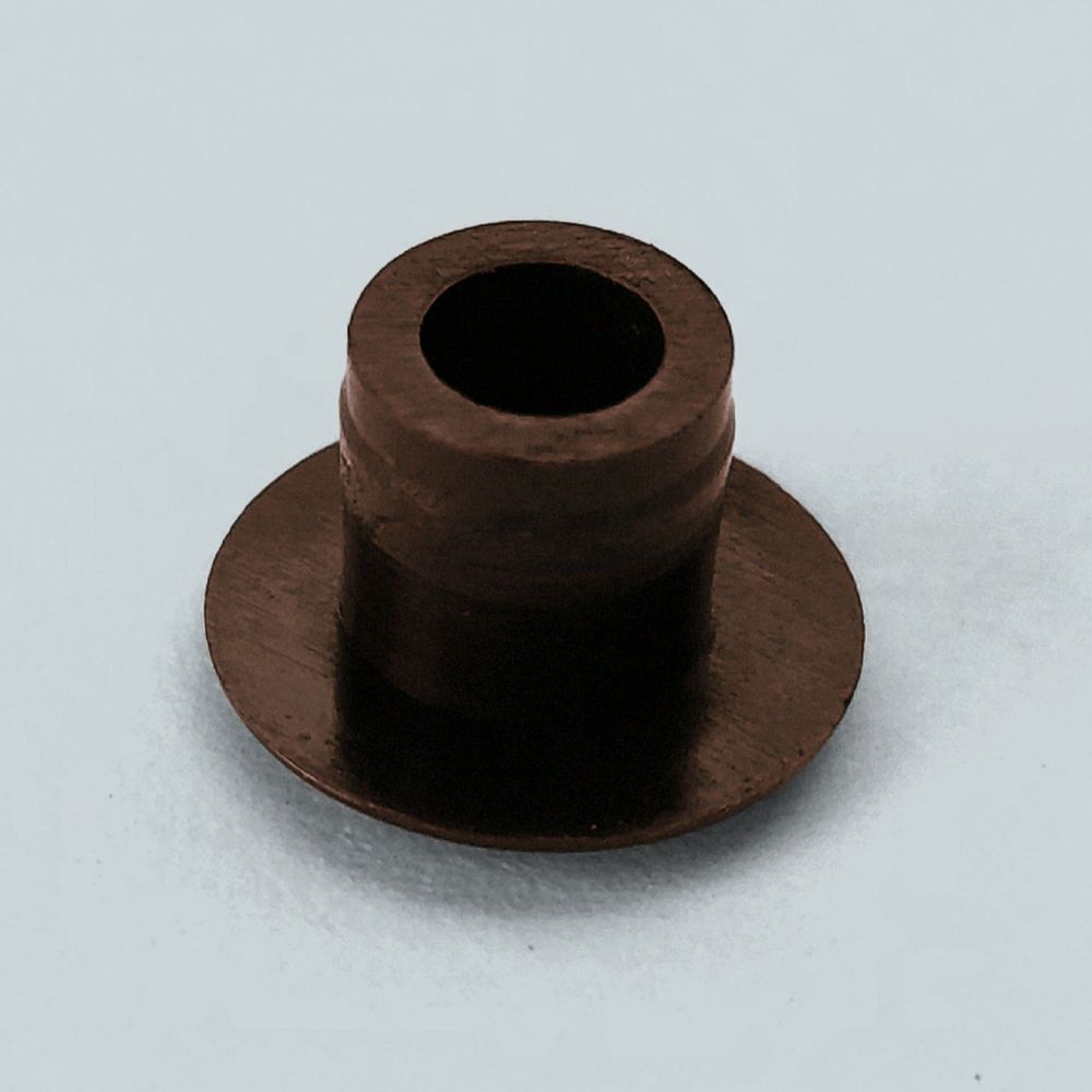 5mm Blanking Caps (Dark Brown) - Pack of 100