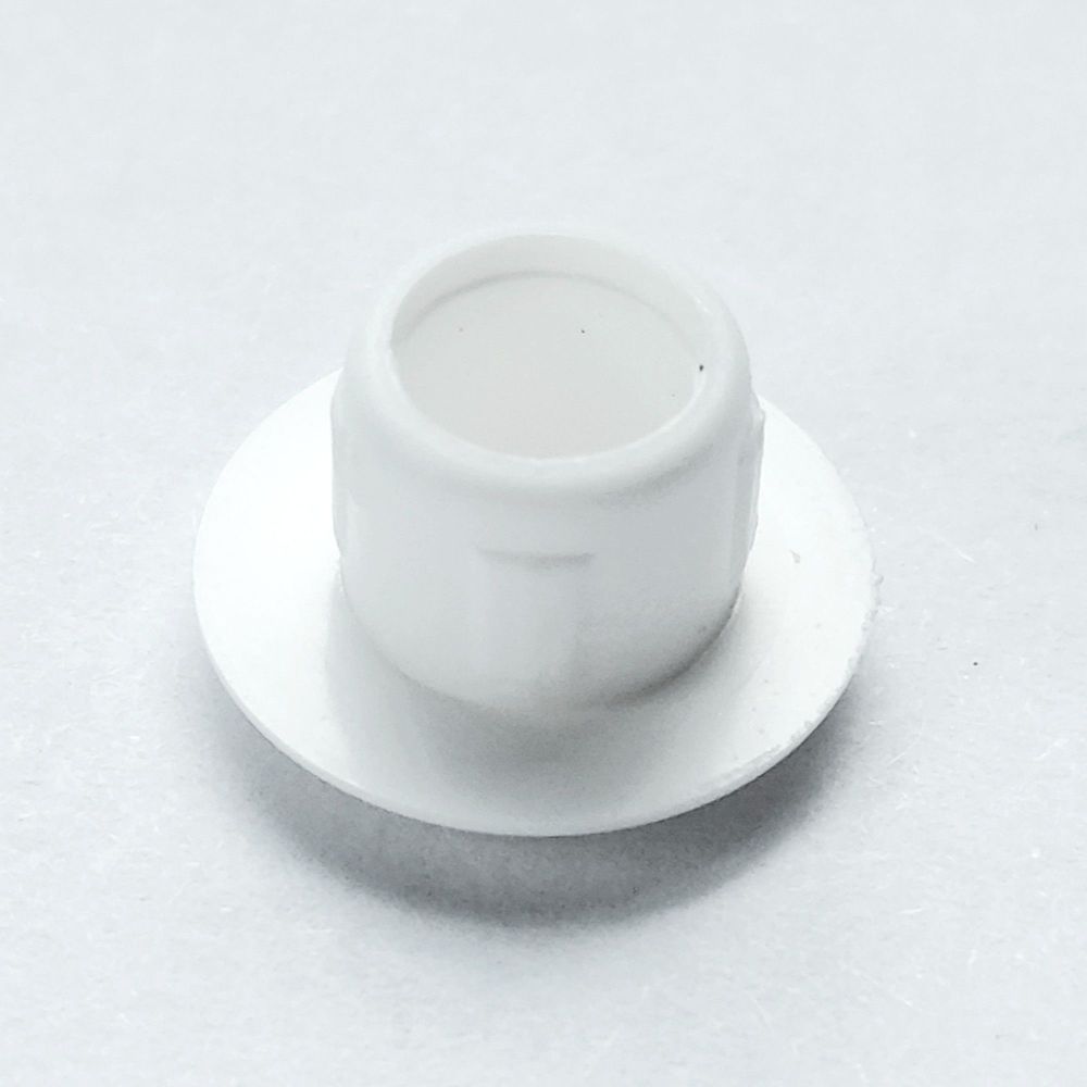 8mm Blanking Caps (White) - Pack of 50