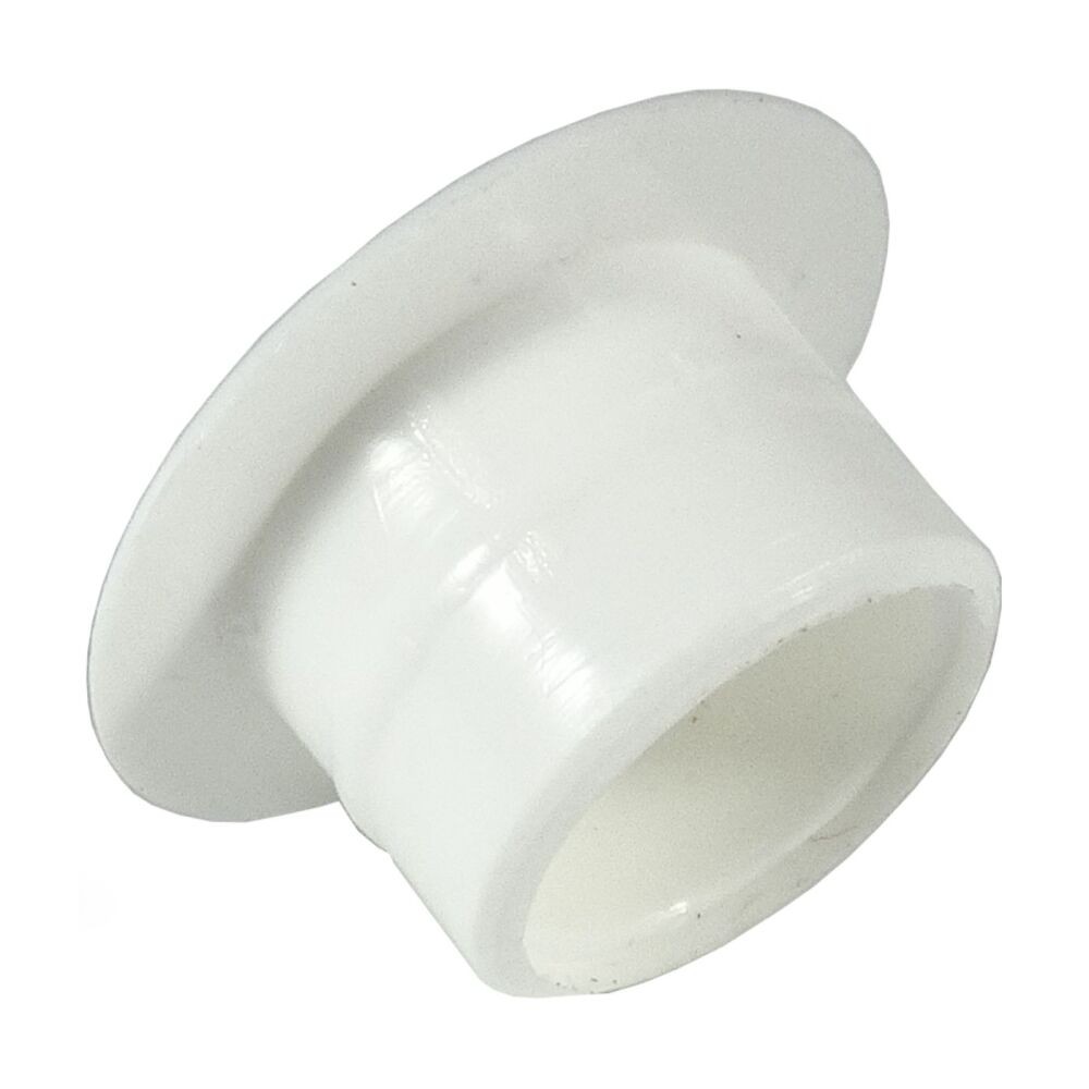 White Plastic 12mm Cover Cap Pack of 20