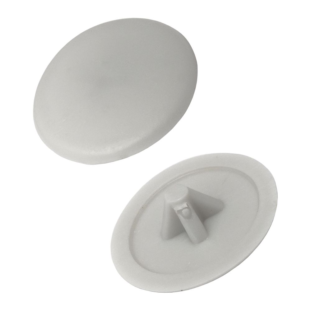 Phillips Screw Covers (Light Grey) - Select Pack Quantity