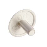 White 3mm Cover Cap - Pack of 10