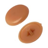 Pozi Screw Covers (Beech) - Select Pack Quantity