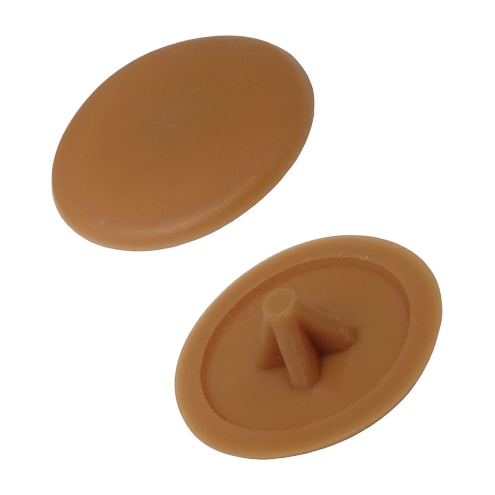 Phillips Screw Covers (Light Brown) - Select Pack Quantity