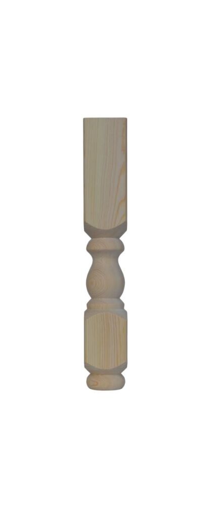 Pine Table / Bench Leg, Refectory  - 69mm Square, 425mm Long