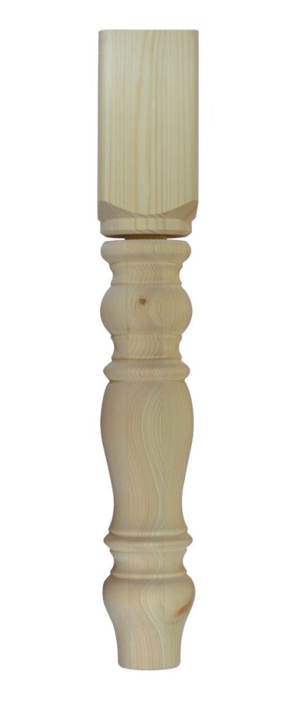 Pine Table Leg, Chunky Farmhouse Detachable 115*115 736mm Long