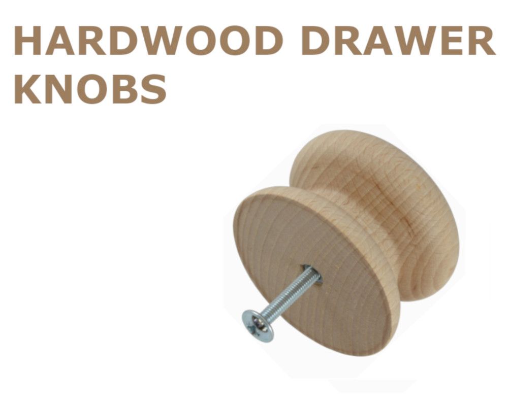 Hardwood Drawer Knobs