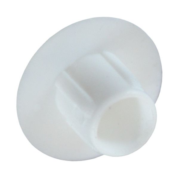 5mm Blanking Caps (White - 10mm Dia. Head) - Pack of 50