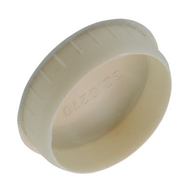 35mm Diameter Plastic Cover Cap (Cream) - Pack of 4