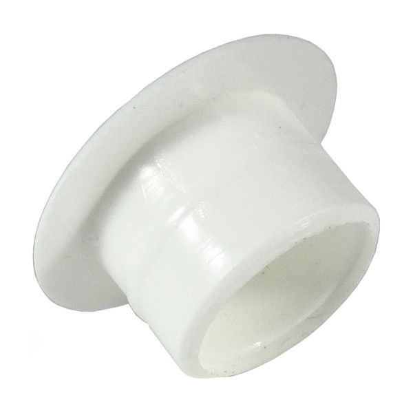 Large White Plastic 12mm Cover Cap  - Pack of 20