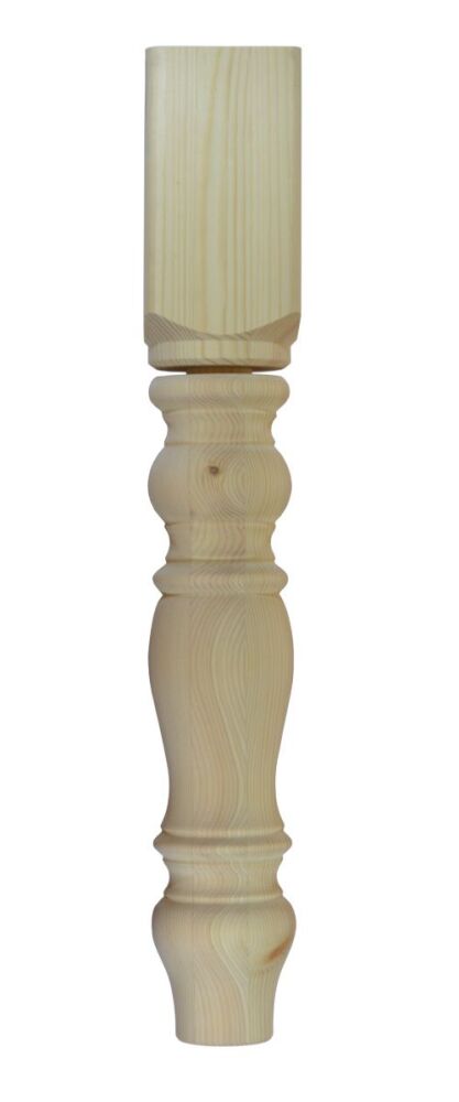 Pine Table Leg, Chunky Farmhouse Detachable 115*115 736mm Long