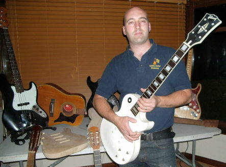 me with a white gibson