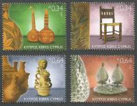 Cyprus Stamps SG 1378-81 2015 Traditional Cyprus Folk Art - MINT 