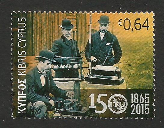 Cyprus Stamps SG 2015 (k) 150 Years of the International Telecommunications