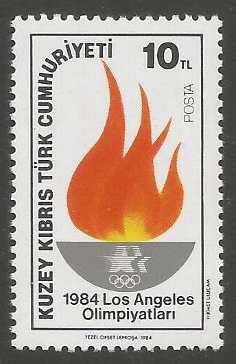 North Cyprus Stamps SG 150 1984 10TL - MINT
