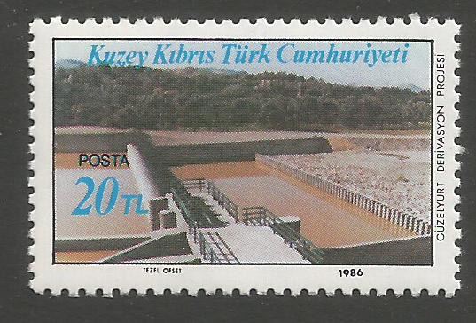 North Cyprus Stamps SG 197 1986 20TL - MINT