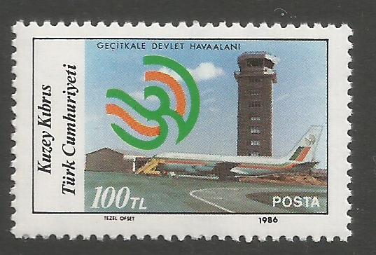 North Cyprus Stamps SG 199 1986 100TL - MINT