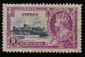 Cyprus Stamps SG 147 1935 9 Piastres - USED (c525)