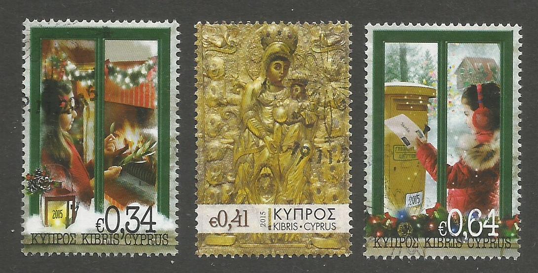 Cyprus Stamps SG 2015 (L) Christmas - USED (k284)