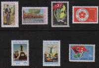North Cyprus Stamps SG 001-7 1974 First issue - MINT