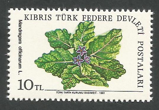 North Cyprus Stamps SG 111 1981 10TL - MINT