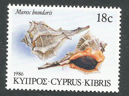 Cyprus Stamps SG 682 1986 18c - MINT