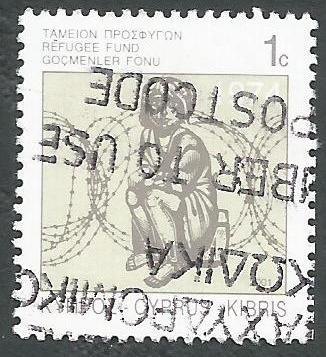 Cyprus Stamps 2001 Refugee Fund Tax SG 892 - USED (k375)