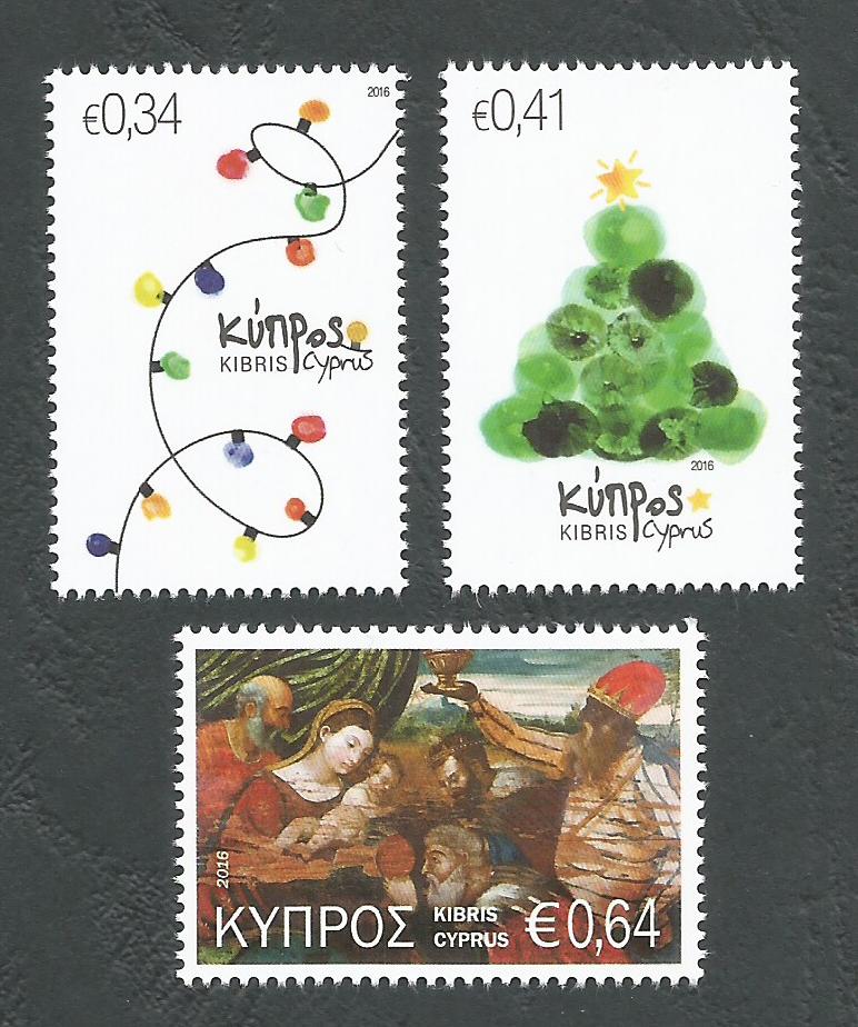 Cyprus Stamps SG 2016 (i) Christmas - MINT