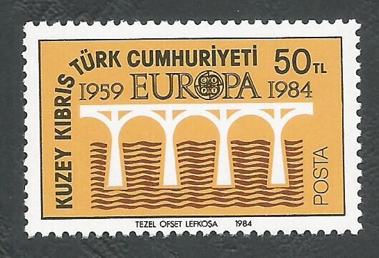 North Cyprus Stamps SG 148 1984 50TL - MINT