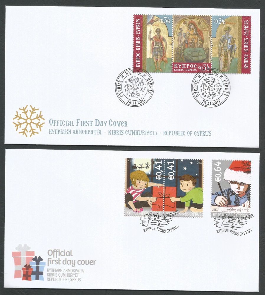 Cyprus Stamps SG 2017 (g) Christmas - Official FDC