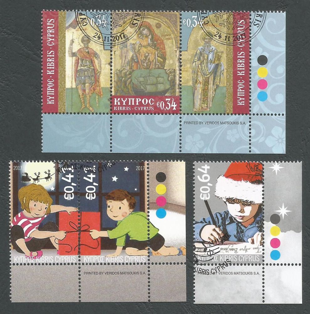 Cyprus Stamps SG 2017 (g) Christmas - CTO USED (k596)
