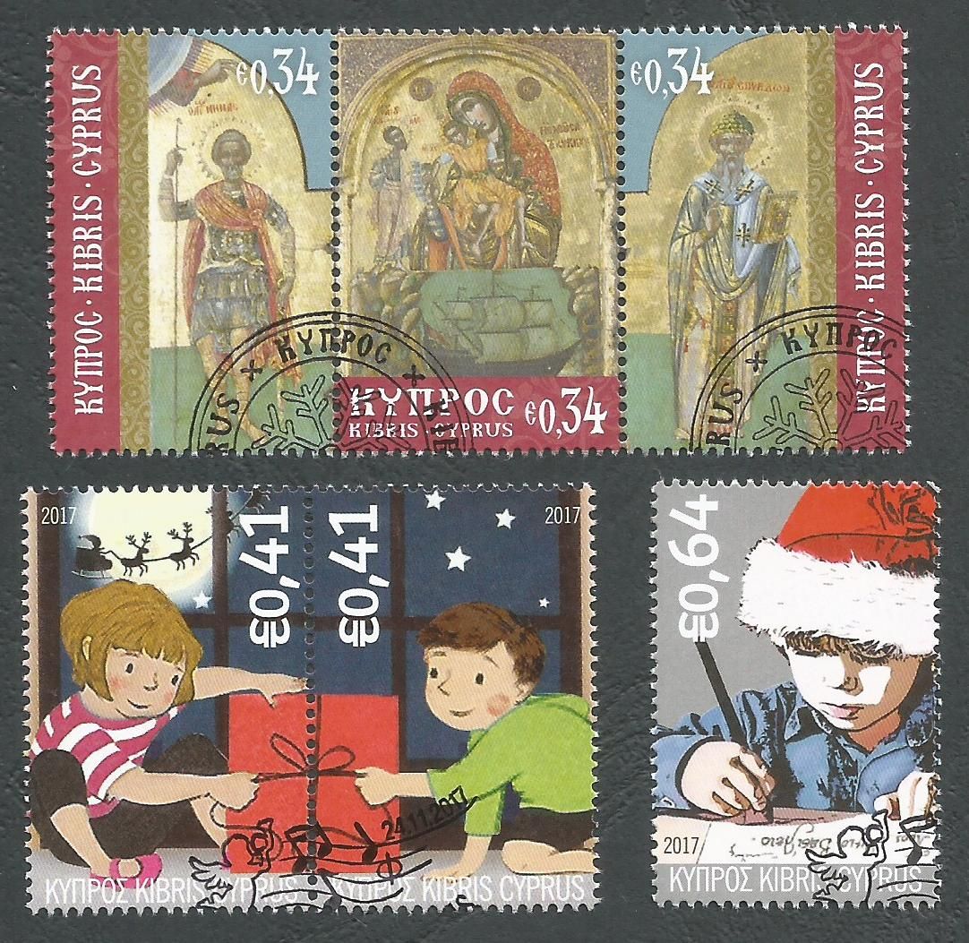 Cyprus Stamps SG 2017 (g) Christmas - CTO USED (k594)