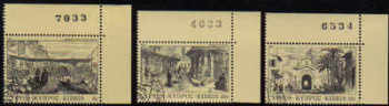 Cyprus Stamps SG 628-30 1984 Old engravings - USED (d270)