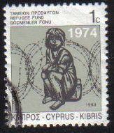 Cyprus Stamps 1993 Refugee Fund Tax SG 807 - USED (g575)