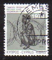 Cyprus Stamps 2005 Refugee Fund Tax SG 807 - USED (e086)