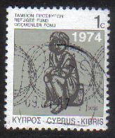 Cyprus Stamps 2005 Refugee Fund Tax SG 807 - USED (g041)