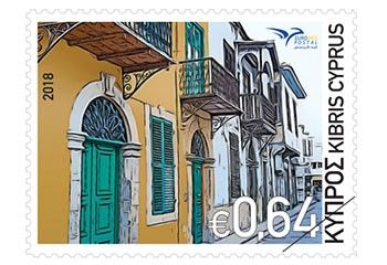 Cyprus Stamps Euromed 2018 - Houses of the Mediterranean