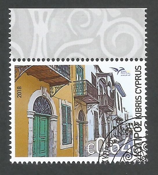 Cyprus Stamps SG 1441 2018 Euromed Houses of the Mediterranean - CTO USED (k723)