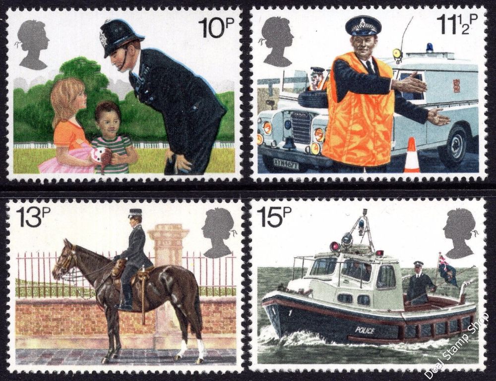 British Stamps 1979 Police - MINT (k782)