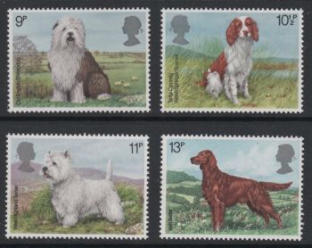 British Stamps 1979 Dogs - MINT (k784)