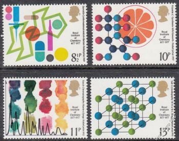 British Stamps 1977  Royal Institute for Chemistry - MINT (k792)