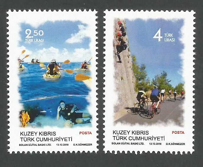 North Cyprus Stamps SG 2018 (f) Outdoor Sports - MINT