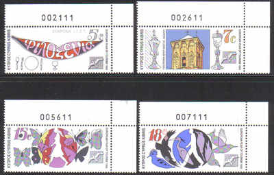 Cyprus Stamps SG 776-79 1990 Tourism - MINT (d501)