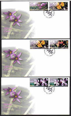Cyprus Stamps Vending Machine Labels Type 6 2002 006 Paphos - Official FDC 