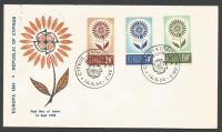 Cyprus Stamps SG 249-51 1964 Europa Flower - Unofficial FDC (k849)