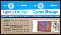 Cyprus Stamps Advertising booklet - Cyprus Airways MINT (d713)