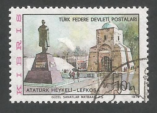 North Cyprus Stamps SG 011 1975 10m - USED (L027)