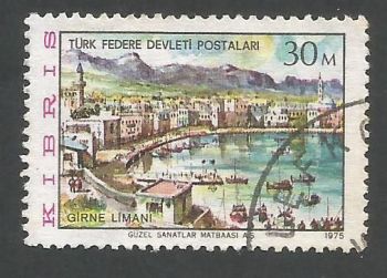 North Cyprus Stamps SG 015 1975 30m - USED (L028)
