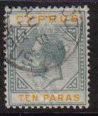 Cyprus Stamps SG 086 1923 Ten Paras - USED (d734)
