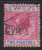 Cyprus Stamps SG 093 1922 2 Piastres - USED (d747)